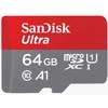 Atminties kortelė SanDisk Ultra Micro SDXC 64GB Android 140MB/s A1 UHS-I + Adapteris
