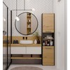 Top E Shop Topeshop S40 ANTRACYT/ARTISAN bathroom storage cabinet