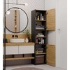 Top E Shop Topeshop S40 ANTRACYT/ARTISAN bathroom storage cabinet