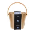 Sauna tub RENTO CHAMPAGNE. 5 l. 23 x 23 cm. champagne