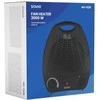 Savio AD-02 B household fan Juodas