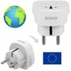 Savio AP-06 maitinimo adapteris/keitiklis Universalus 3750 W Baltas