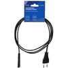 Maitinimo Laidas - SAVIO CL-100 1.8m IEC Type E C7 2.5A Juodas