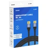 Savio CL-209 DisplayPort cable 1 m Juodas