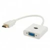 SAVIO HDMI (M) - VGA (F) ADAPTERIS Baltas CL-201