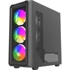 Savio Noctis Glass RGB Cube Juodas