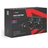 Savio NOX 240 mm procesoriaus skysčio aušinimo komplektas 12 cm Juodas 1 vnt.