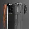 SBS komplektas su D3O technologijos skirtuku „iPhone 16 Pro“ – dėklas + stiklinis ekrano ir kameros apsauginis dėklas – skaidrus