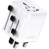 SBS TEADAPTUNI universal travel adapter - baltas