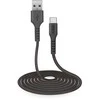 SBS TECABLETC3MTK USB-A - USB-C kabelis 3m - juodos spalvos