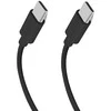 SBS TECABLETISSUETCK USB-C – USB-C 1.5m 60W pintas kabelis – juodos spalvos