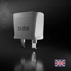 SBS UK kelioninis adapteris – universalus – baltas