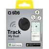 SBS universal locator Track My Dual – juodas