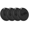 SBS universalus lokatorius „Track My Dual“ 4 vnt. rinkinys - juodas