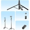 Selfie stick Orico SPM175 tripod 1/4" for phone camera with 360 degree rotation Bluetooth 5.2 - juodas