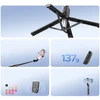 Selfie stick Orico SPV100 mini tripod Bluetooth 360 degree rotation - juodas