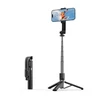 Selfie stick Orico SPV90 aluminum mini tripod Bluetooth 360 degree rotation - juodas