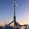 Selfių lazdos trikojis su nuotolinio valdymo pultu + LED šviesa Hoco K34 juodas
