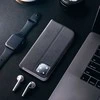 OEM atverčiamas dėklas, skirtas iPhone 17 AIR Sensitive Book juodas