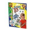 Ses_Creative Rinkinys tatuiruotėms SES Creative Animal Fighter 14287
