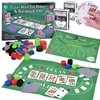 Jokomisiada Kortų žaidimo „2in1“ pokerio ir „BlackJack“ žetonų rinkinys + kortos + lenta GR0706