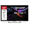 Sharp | 50HR7265E | 50 | Smart TV | Google TV | Juodas