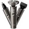 Shaving set 3in1 Hoco HP36 metal pilka