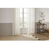 Sheer curtain Atmosphera Alla Linen taupe 140x240 cm