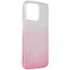 Oem Originalus iPhone 15 PRO MAX dėklas, blizgantis, skaidrus, rožinis