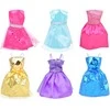 Jokomisiada Doll clothes LARGE DOLL SET dresses handbags shoes jewelry ZA5417