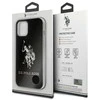 Dėklas Us Polo Assn US Polo USHCP12LTPUHRBK Apple iPhone 12 Pro Max 6,7″ juodos spalvos Shiny Big Logo