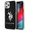 Dėklas Us Polo Assn US Polo USHCP12LTPUHRBK Apple iPhone 12 Pro Max 6,7″ juodos spalvos Shiny Big Logo