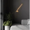 Viokef 6W LED sieninis šviestuvas NOVITA, aukso sp., 3000K, 4293001