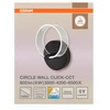 Osram 8W LED sieninis šviestuvas CIRCLE, juodas, 3000/4200/6500K