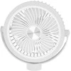 „Jokomisiada“ tylus stalo ventiliatorius su spaustuku, belaidis USB ventiliatorius, 3 x oro ZA5609