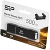 Silicon Power Portable Išorinis kietasis diskas SSD | DS72 | 500 GB | USB Type-A/USB Type-C 3.2 Gen 2 | Juodas