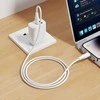 Silikoninis laidas USB C į Lightning Hoco 27W 1 m X124 baltas