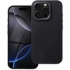 OEM dėklas, skirtas „iPhone 16 PRO“ silikoniniam „Mag“ dėklui, suderinamas su „MagSafe“ (didelė skylė), juodas