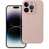 Oem Dėklas Silicone Mag Cover (MagSafe) skirtas iPhone 14 Pro rožinis