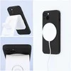 OEM SILICONE MAG COVER dėklas, suderinamas su „MagSafe“, skirtas IPHONE 11, juodas
