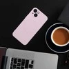 OEM dėklas, skirtas „iPhone 14“ silikoniniam „Mag“ dėklui, suderinamas su „MagSafe“ (apsauga nuo kameros), rožinis