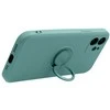 OEM dėklas iPhone 15 PRO MAX silikoniniam žiedui žalias