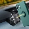 OEM dėklas iPhone 16 PRO silikoniniam žiedui žalias