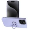 Dėklas Oem Case for iPhone 15 PRO MAX Silicone Ring violetinė