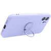 Dėklas Oem Case for iPhone 16 PRO Silicone Ring violetinė