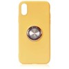 Siliconering SILICONE RING CASE IPHONE 7 PLUS / 8 PLUS Geltonas