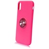 Siliconering SILICONE RING CASE IPHONE 7 PLUS / 8 PLUS Rožinis