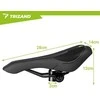 Bicycle seat 28x14cm Trizand