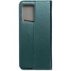 Dėklas Oem Flip case for Oppo A57 / A77 Smart Magneto dark žalias