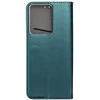 Dėklas Flip case for Realme 14 5G Smart Magneto dark žalias